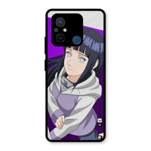 Hinata Looksup Metal Back Case for Poco C55