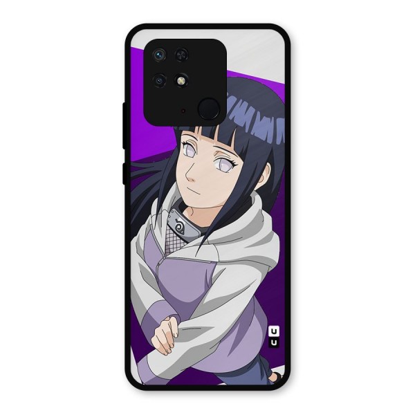 Hinata Looksup Metal Back Case for Redmi 10