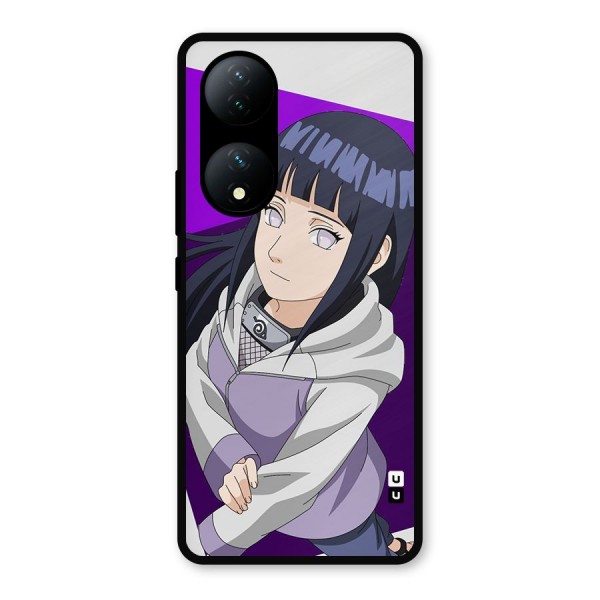 Hinata Looksup Metal Back Case for Vivo Y100a