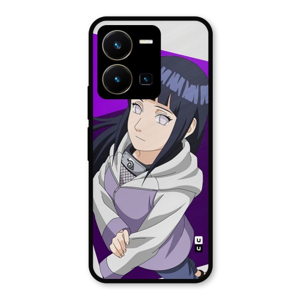 Hinata Looksup Metal Back Case for Vivo Y35