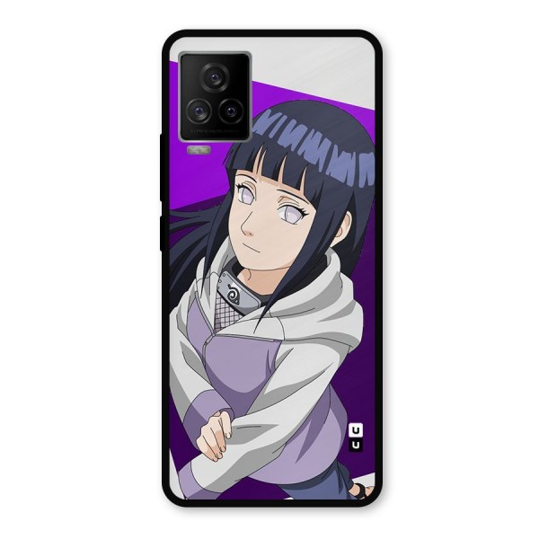 Hinata Looksup Metal Back Case for iQOO 7 Legend 5G