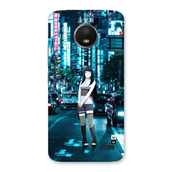 Hinata On Streets Back Case for Moto E4