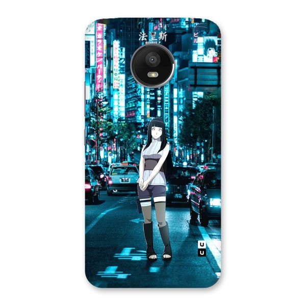 Hinata On Streets Back Case for Moto E4 Plus