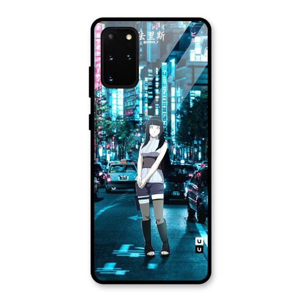 Hinata On Streets Glass Back Case for Galaxy S20 Plus