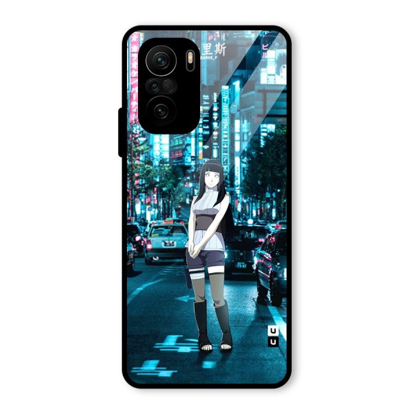 Hinata On Streets Glass Back Case for Mi 11x