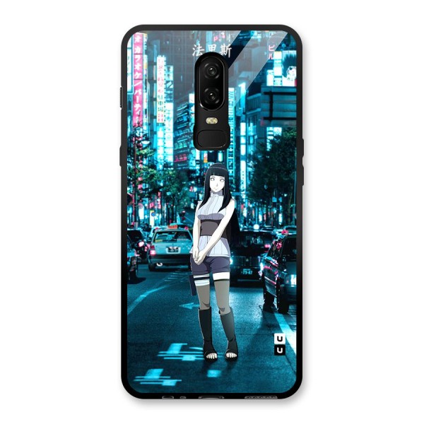 Hinata On Streets Glass Back Case for OnePlus 6