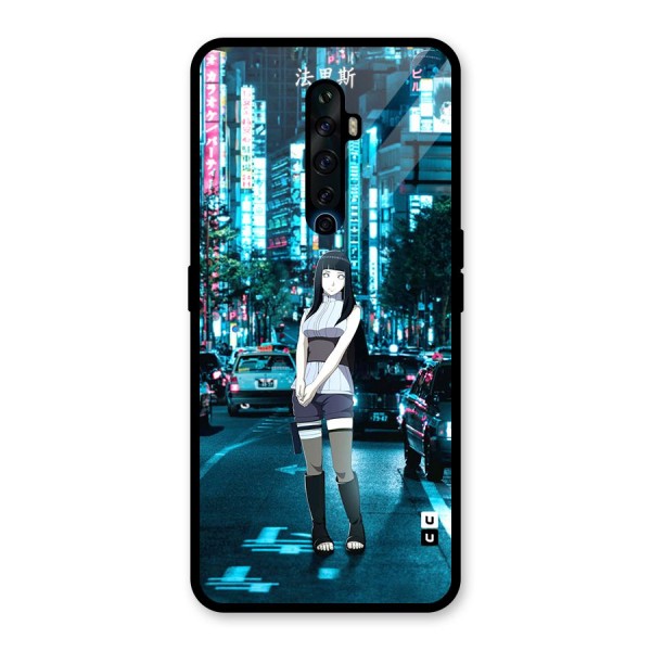 Hinata On Streets Glass Back Case for Oppo Reno2 Z