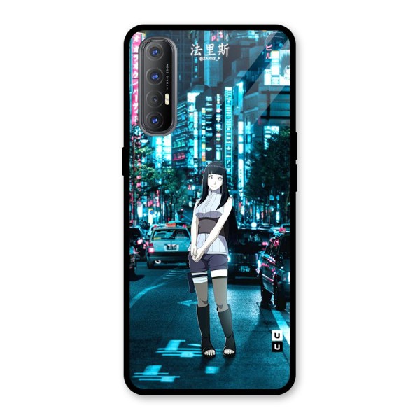 Hinata On Streets Glass Back Case for Oppo Reno3 Pro