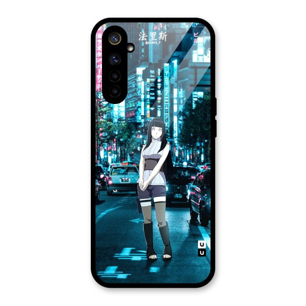 Hinata On Streets Glass Back Case for Realme 6