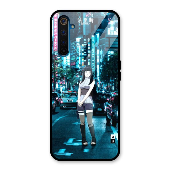 Hinata On Streets Glass Back Case for Realme 6 Pro