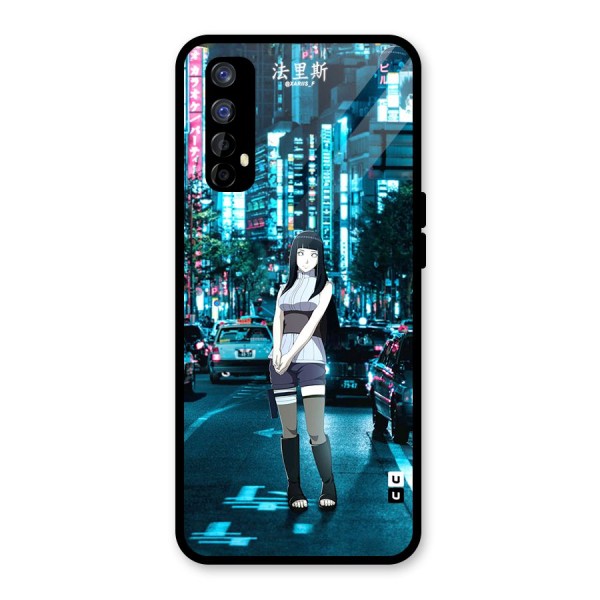 Hinata On Streets Glass Back Case for Realme 7