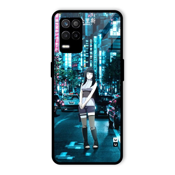 Hinata On Streets Glass Back Case for Realme 9 5G