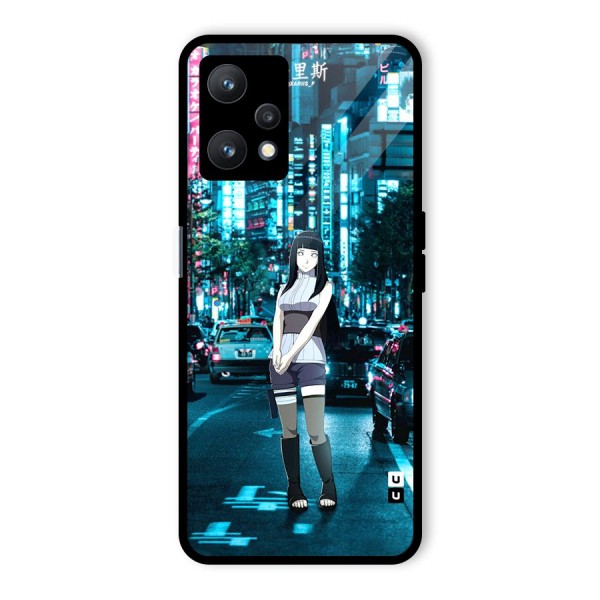 Hinata On Streets Glass Back Case for Realme 9 Pro 5G