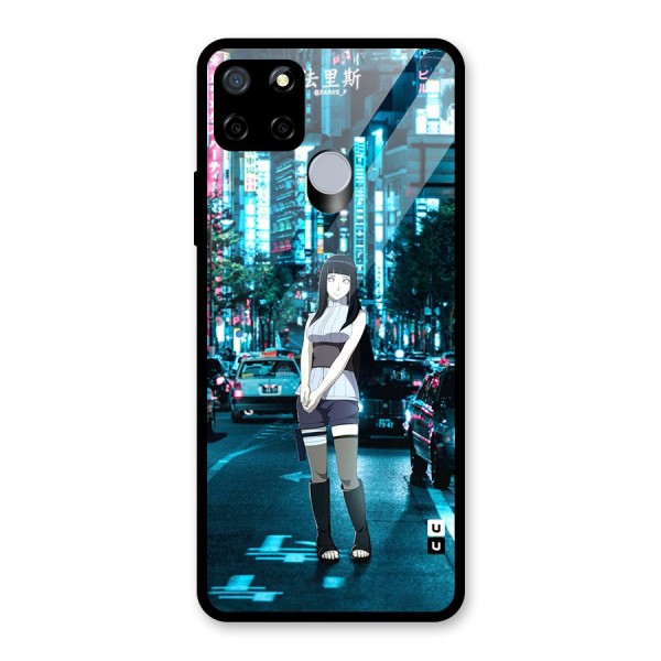 Hinata On Streets Glass Back Case for Realme C12