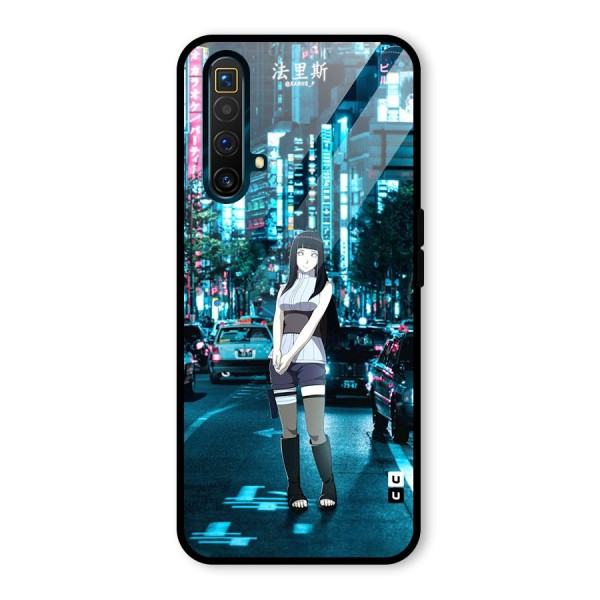 Hinata On Streets Glass Back Case for Realme X3 SuperZoom