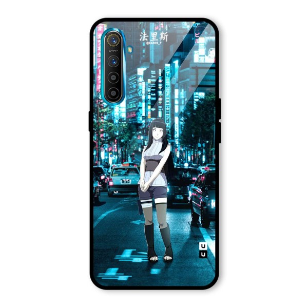 Hinata On Streets Glass Back Case for Realme XT