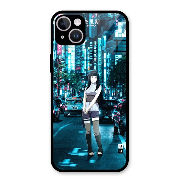 Hinata On Streets Glass Back Case for iPhone 14 Plus