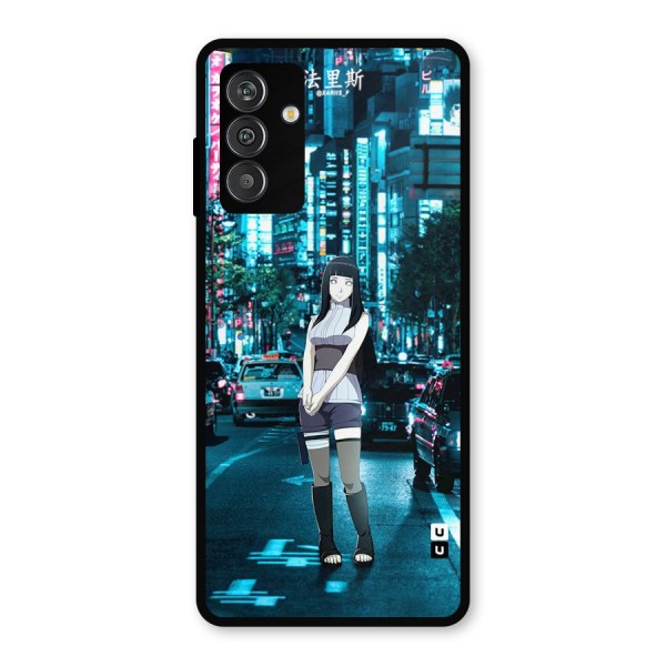 Hinata On Streets Metal Back Case for Galaxy F13