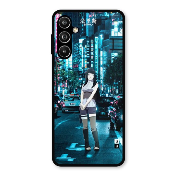 Hinata On Streets Metal Back Case for Galaxy F54