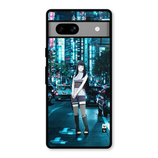 Hinata On Streets Metal Back Case for Google Pixel 7a