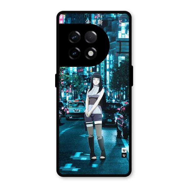 Hinata On Streets Metal Back Case for OnePlus 11R