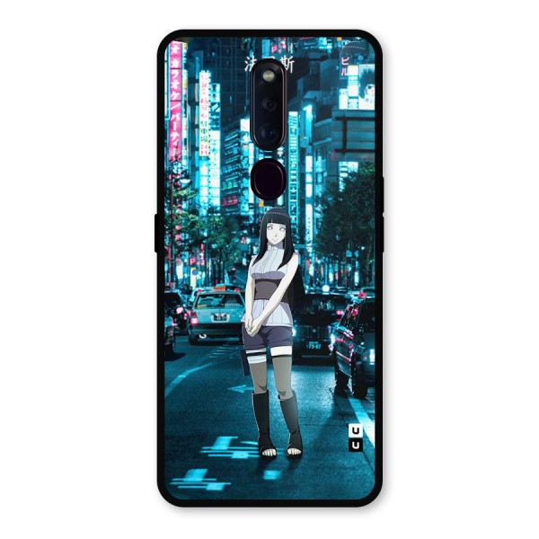 Hinata On Streets Metal Back Case for Oppo F11 Pro