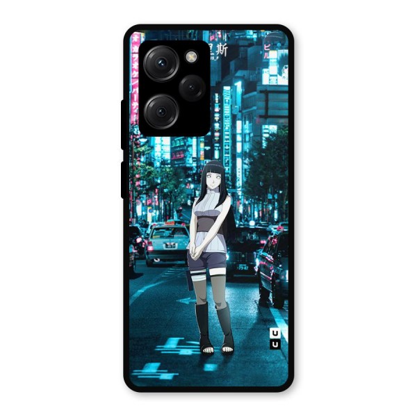 Hinata On Streets Metal Back Case for Poco X5 Pro