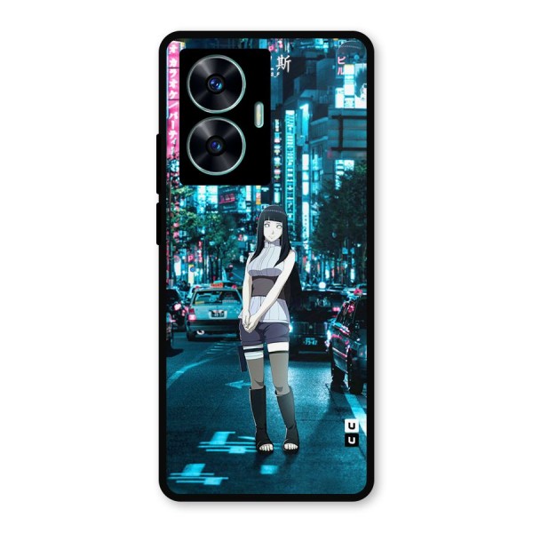 Hinata On Streets Metal Back Case for Realme C55