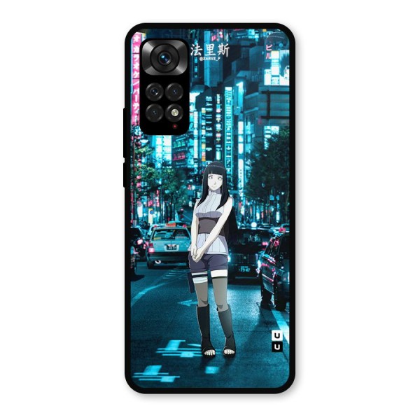 Hinata On Streets Metal Back Case for Redmi Note 11