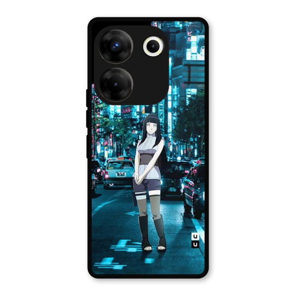 Hinata On Streets Metal Back Case for Tecno Camon 20