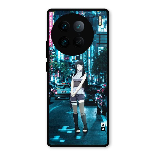 Hinata On Streets Metal Back Case for Vivo X90 Pro