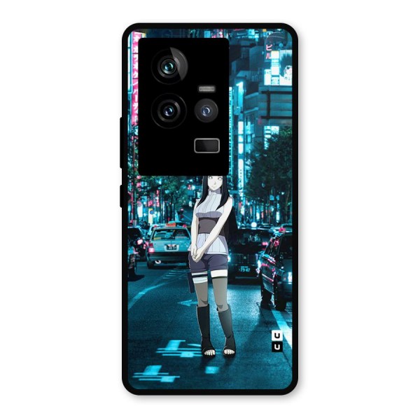 Hinata On Streets Metal Back Case for iQOO 11 5G