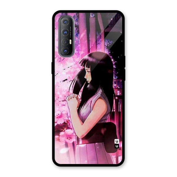 Hinata Preys Glass Back Case for Oppo Reno3 Pro