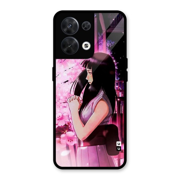 Hinata Preys Glass Back Case for Oppo Reno8 5G