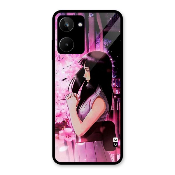 Hinata Preys Glass Back Case for Realme 10