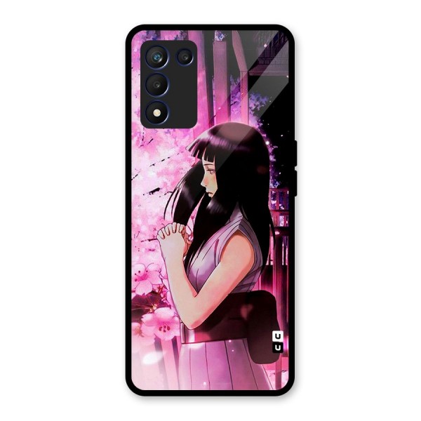 Hinata Preys Glass Back Case for Realme 9 5G Speed