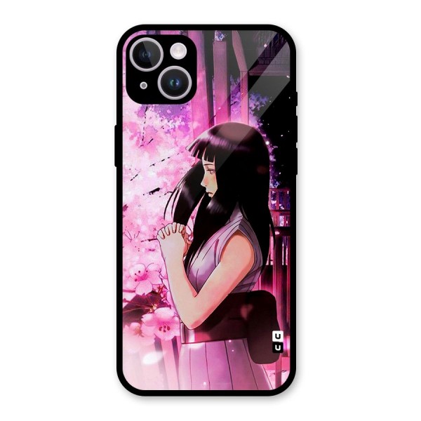 Hinata Preys Glass Back Case for iPhone 14 Plus