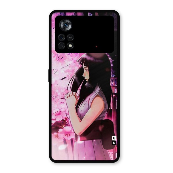 Hinata Preys Metal Back Case for Poco X4 Pro 5G