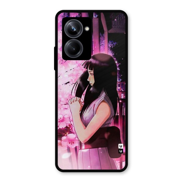 Hinata Preys Metal Back Case for Realme 10 Pro