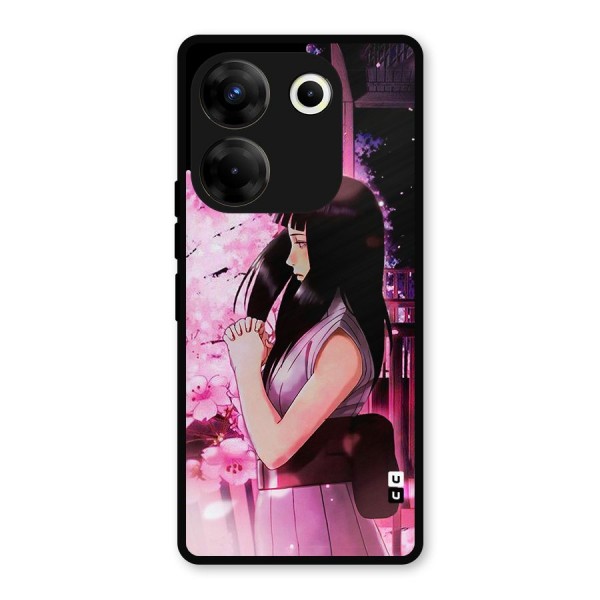 Hinata Preys Metal Back Case for Tecno Camon 20 Pro