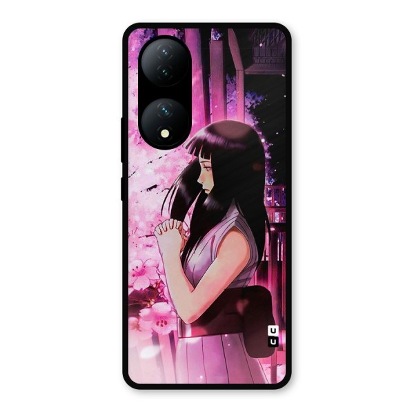 Hinata Preys Metal Back Case for Vivo Y100a