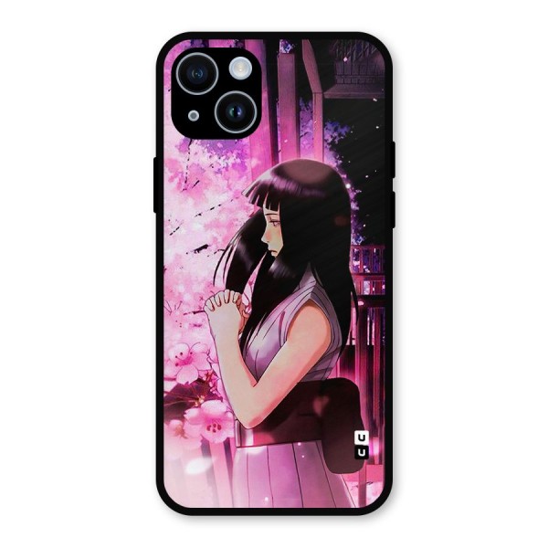 Hinata Preys Metal Back Case for iPhone 14