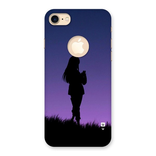 Hinata Shadow Back Case for iPhone 8 Logo Cut