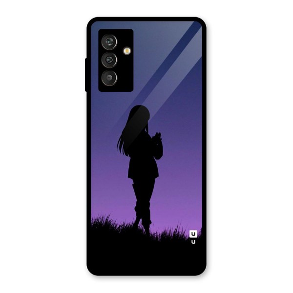 Hinata Shadow Glass Back Case for Galaxy M13