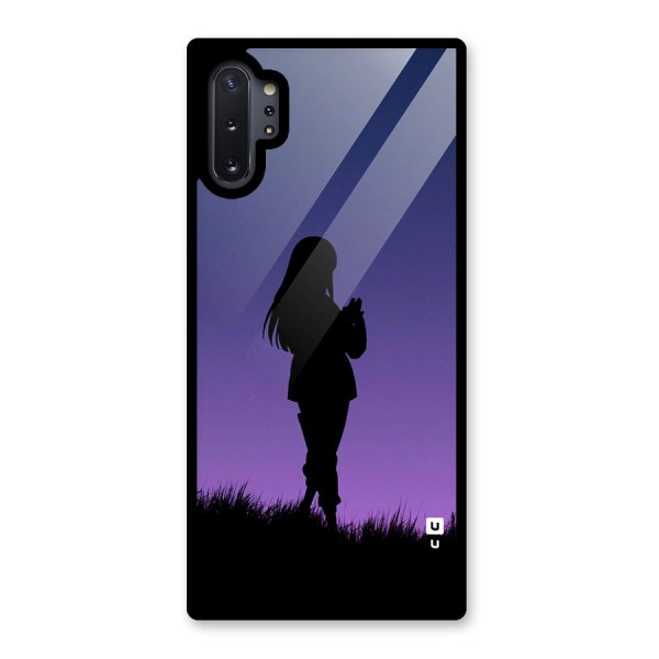 Hinata Shadow Glass Back Case for Galaxy Note 10 Plus