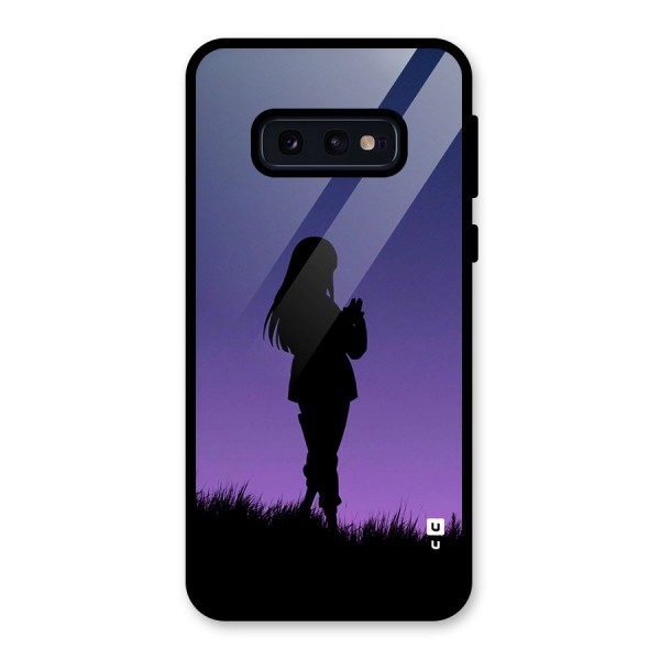 Hinata Shadow Glass Back Case for Galaxy S10e