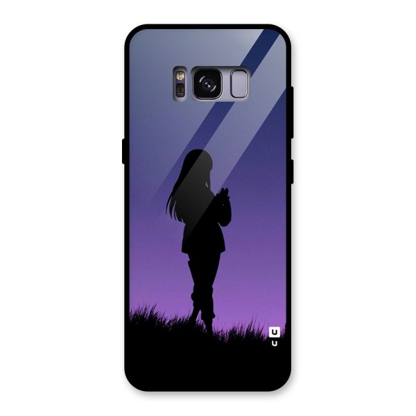 Hinata Shadow Glass Back Case for Galaxy S8