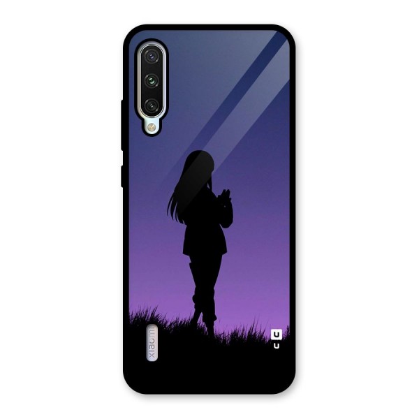 Hinata Shadow Glass Back Case for Mi A3