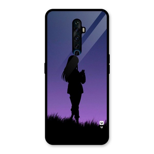 Hinata Shadow Glass Back Case for Oppo Reno2 Z