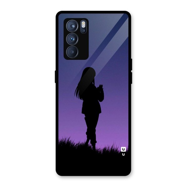 Hinata Shadow Glass Back Case for Oppo Reno6 Pro 5G